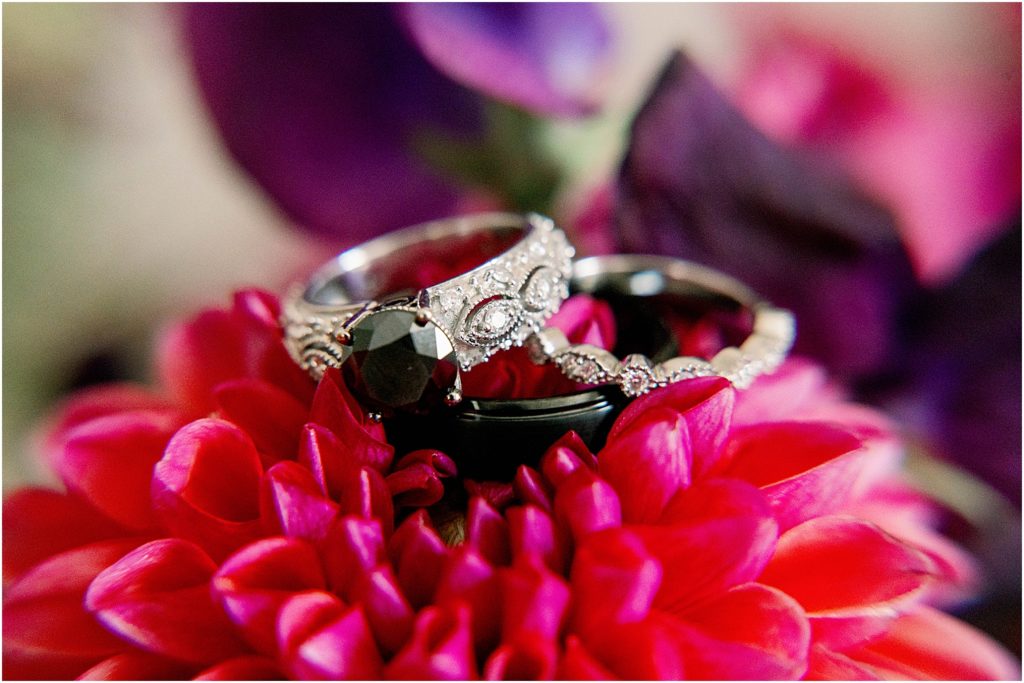Fall Boho Wedding rings