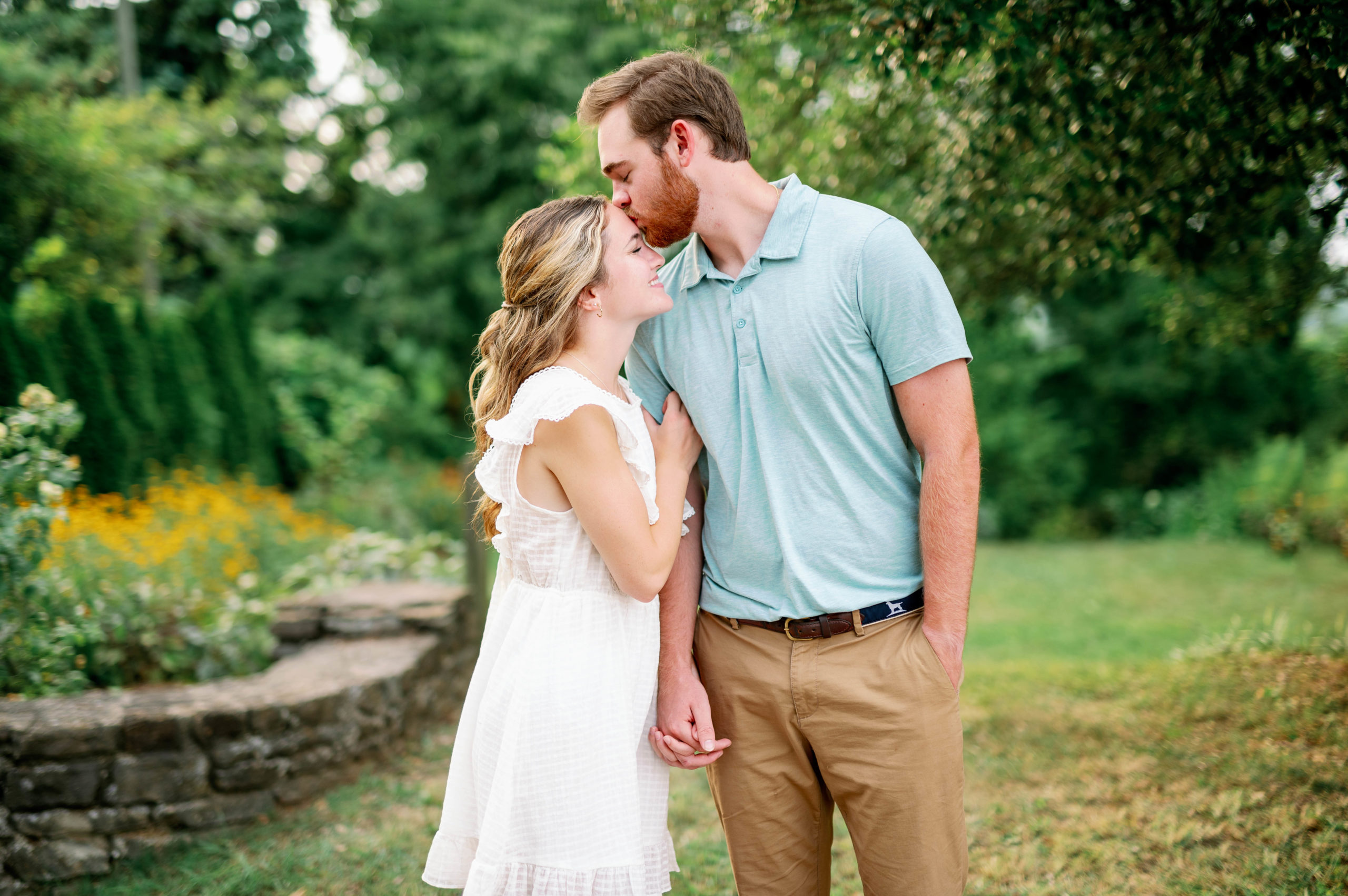 knoxville botanical gardens engagement pictures