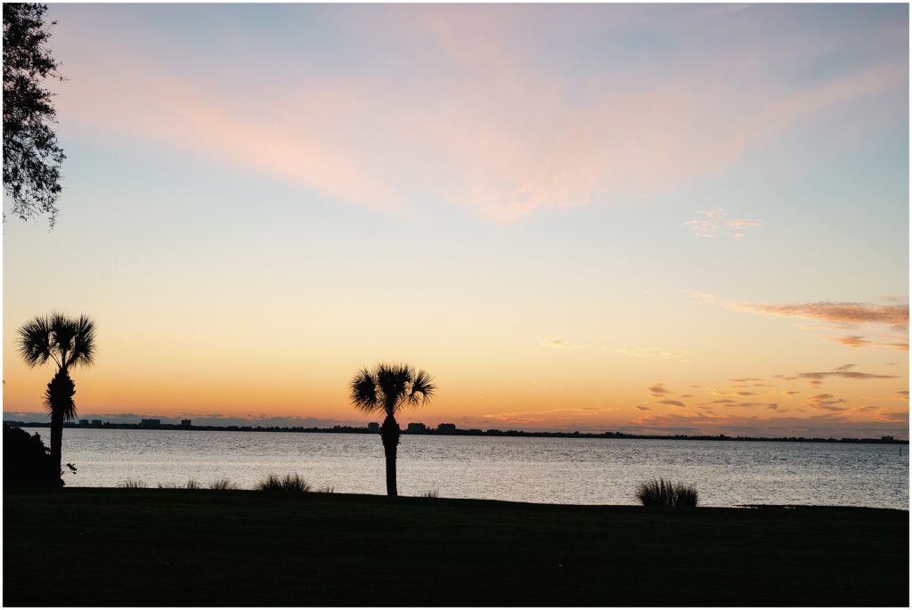 Ocean view at the Powel Crosley Estate in Sarasota Florida