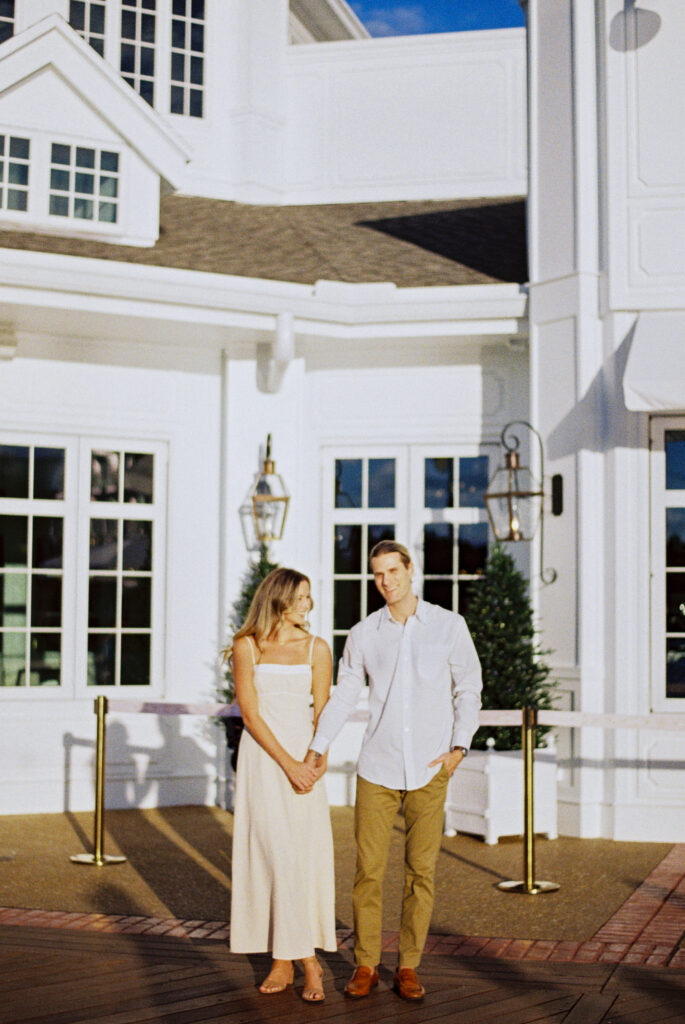 Film Image - Sunny Engagement Session - Orlando Florida